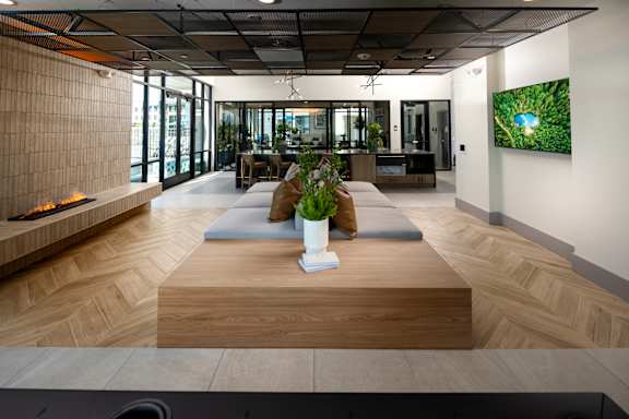 A modern office space at North Grove, Riverside, California