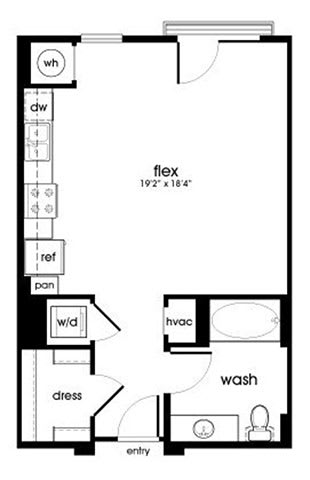 S1 Floor Plan at Rize Irvine, California