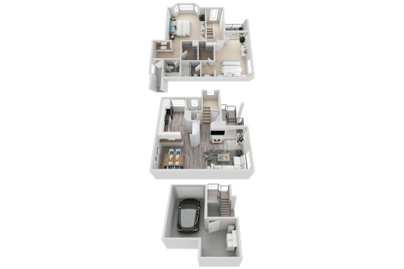 Plan D6 Plan D6 at Harbor Pointe, Dana Point, California