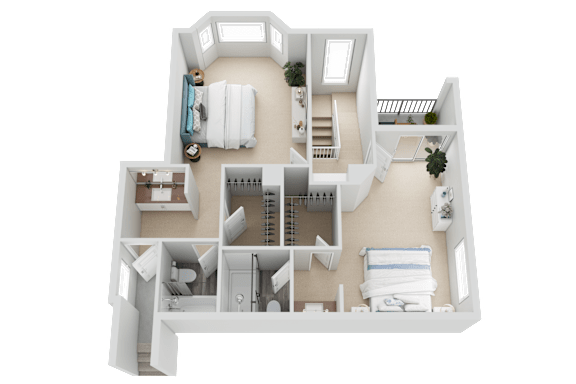 Plan D6 Plan D6 at Harbor Pointe, California, 92629