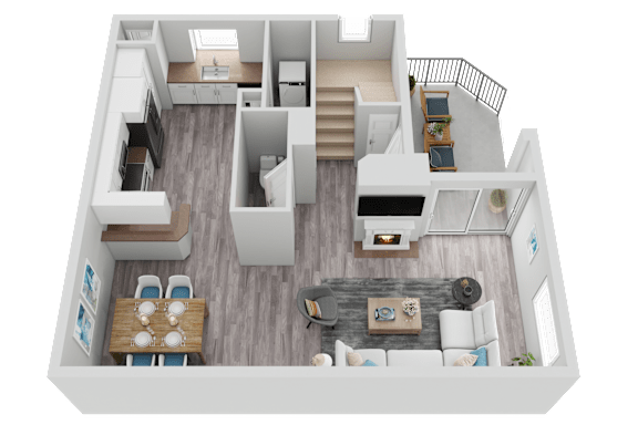 Plan D Plan D at Harbor Pointe, Dana Point, CA, 92629