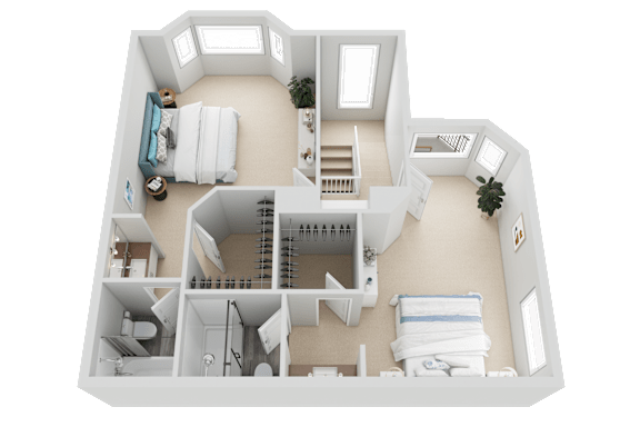 Plan D Plan D at Harbor Pointe, California, 92629