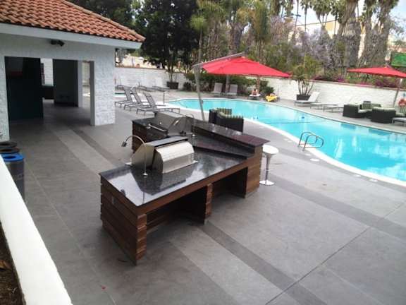 Barbecue Grill Stations at Vera Cortez Hill, San Diego, CA