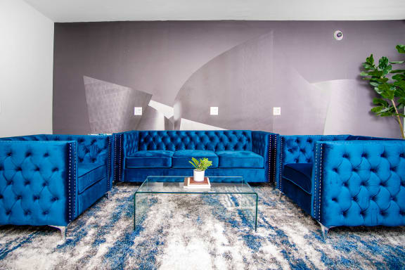Lush Courtyards With Ample Sitting at The Preston Miracle Mile Apartments, Los Angeles, CA, 90036