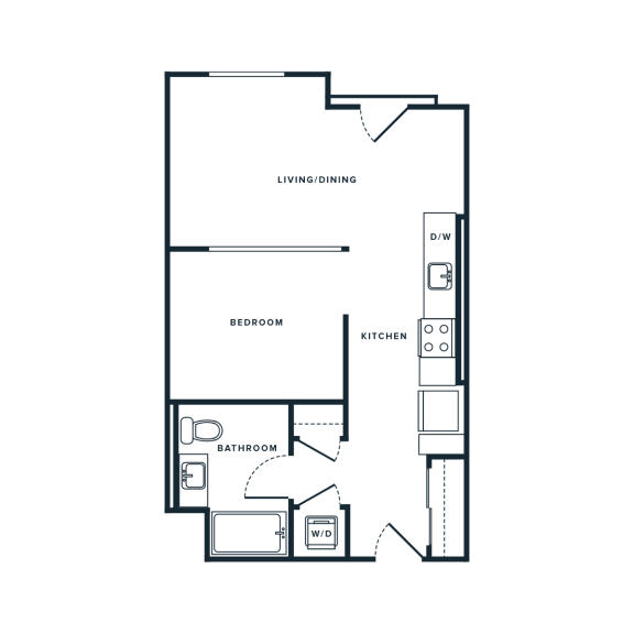 Floor Plan  S1 Floor Plan at NoMa Apartments, California, 94596
