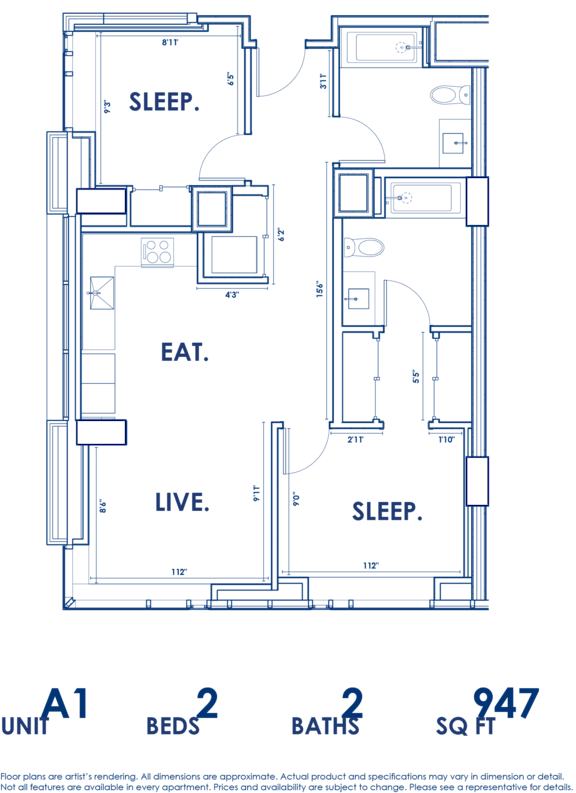 A floor plan of a house with labeled rooms and dimensions.