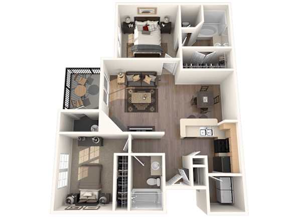 2Bed 2Bath at Avalon at Seven Hills Apartments, Henderson, NV, 91790