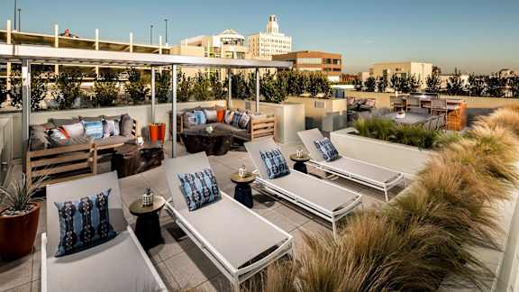 Rooftop Lounge at Chelsea Santa Monica, Santa Monica, CA