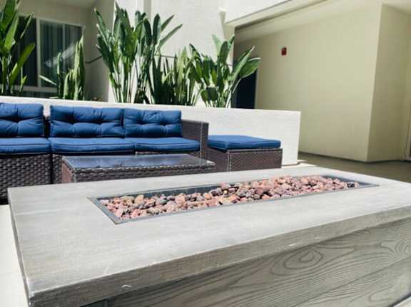 Firepit Patio at Plaza Lafayette, California