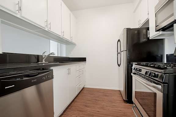 Stainless Steel Appliances at Plaza Lafayette, Los Angeles, CA 90057