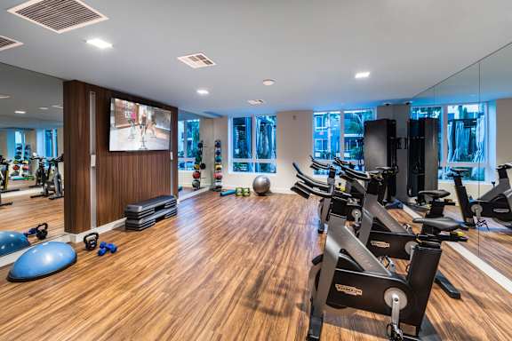 Modern Fitness Center at Rize Irvine, Irvine, CA, 92614