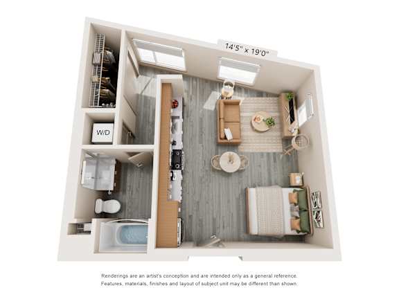 S3 Floor Plan at Trestle, Monrovia