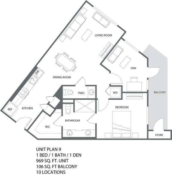 a blueprint of a floor plan of a house