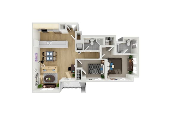 Unit 6 - 2 Bed 2 Bath at Vendome Place, San Jose, CA