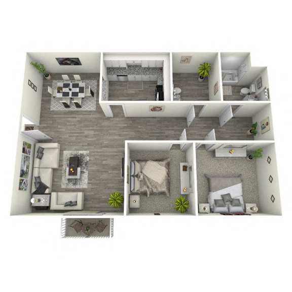 2Bed 1.5Bath at Crest at East Cobb Apartments, Marietta, Georgia