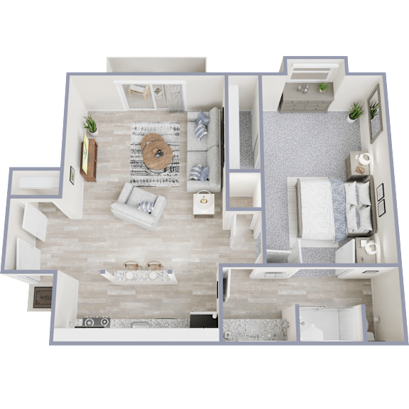 1Bed 1Bath-a