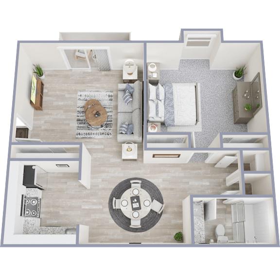1Bed 1Bath