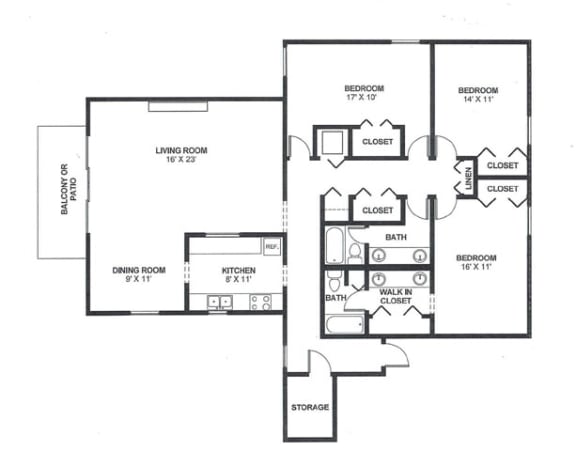 Fully Renovated Three Bed Two Bath 1,790 Square Feet at The Bridges at Foxridge, Mission, KS, Kansas, 66202