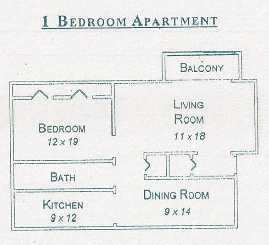 One Bedroom Apartment with a Balcony! at Gatehouse Apartments, Kansas City, MO, Missouri, 64134
