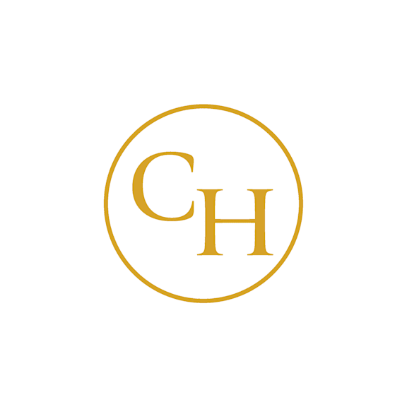 A circle with the letters C and H inside it.