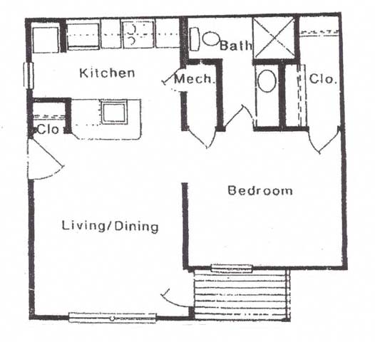 Small Special 495 sqft at Canyon Creek Apartments, Kansas City, MO