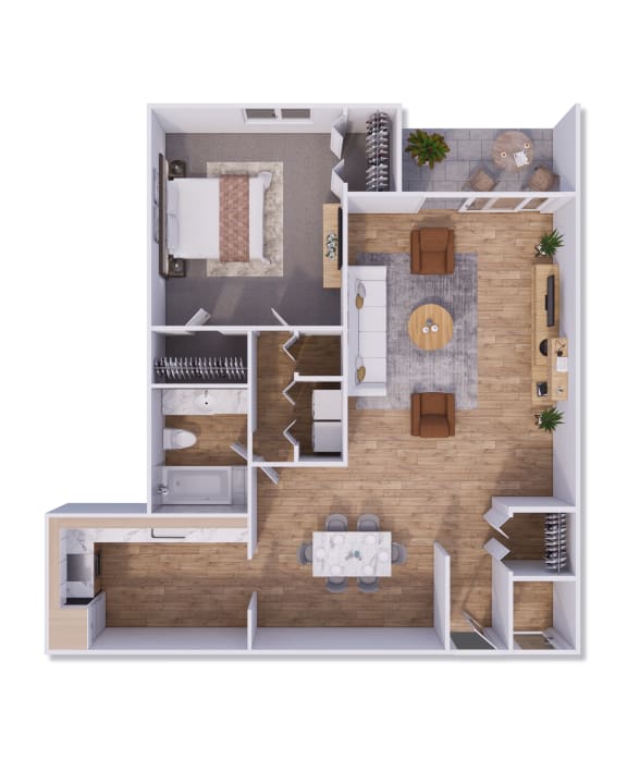1 bed 1 bath 825 square feet 1 bed 1 bath 825 square feet at Willow Creek, Kansas City, 64114