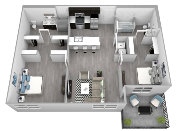 Floor Plan  the fairfax apartment homes apartments for rent burnsville mn 55337 floor plan