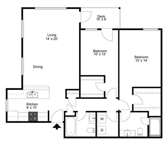 at Commons at Sylvan Highlands Apartments, Portland, OR, 97225