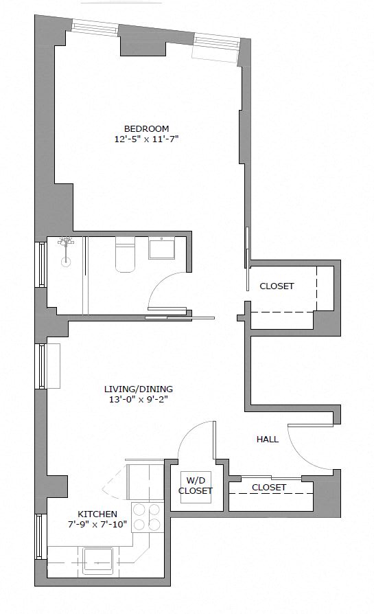 2900 Adams Mill 103 1 bedroom