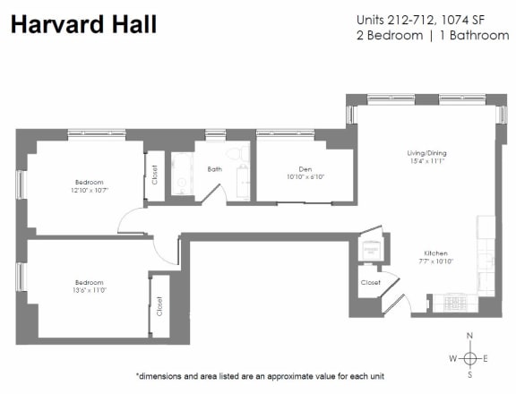 a floor plan of a house with a bedroom and a living room