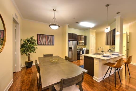 Kitchen and Dining Room at Alaqua, Jacksonville, Florida