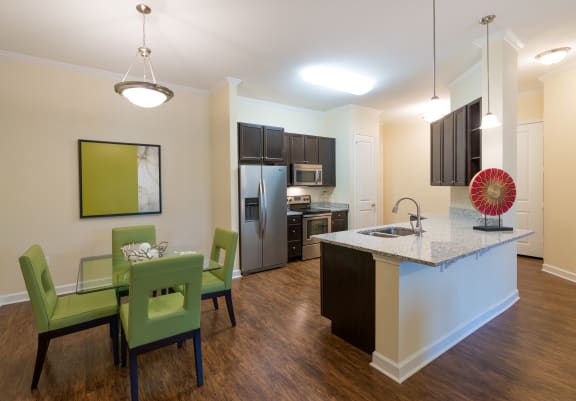 Kitchen and Dining Area at Alaqua, Jacksonville, FL, 32258