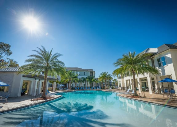 Beach Entry Pool at Alaqua, Florida