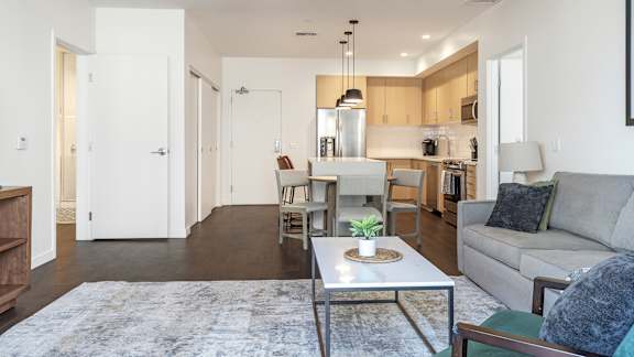 Open Living Room at Rendezvous Urban Flats, Tucson
