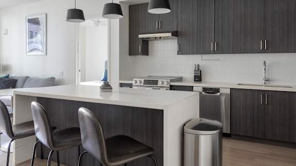 Kitchen Space at Rendezvous Urban Flats, Tucson