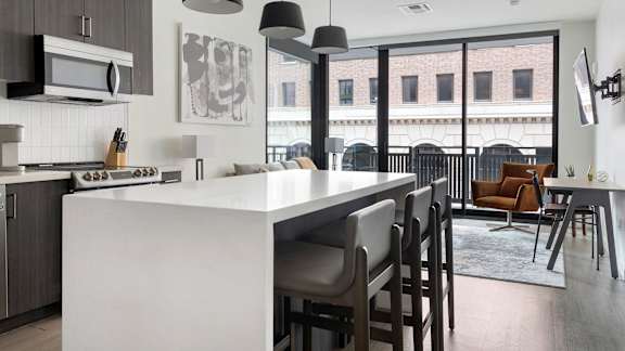 Gourmet Kitchen at Rendezvous Urban Flats, Tucson, 85701