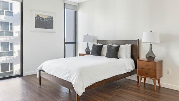 Master Bedroom at Rendezvous Urban Flats, Tucson, 85701