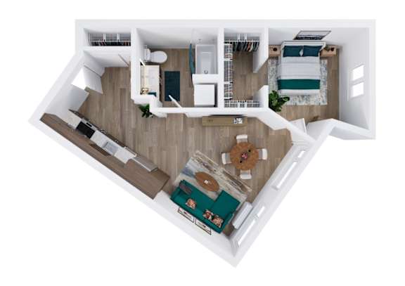 F Floorplan at Kinline, Oregon, 97003