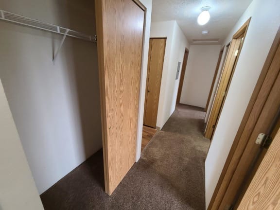 GoGo West Apartments Hallway and Closets
