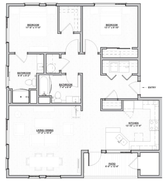 Outpost 44 Apartments Wulfburg Floor Plan