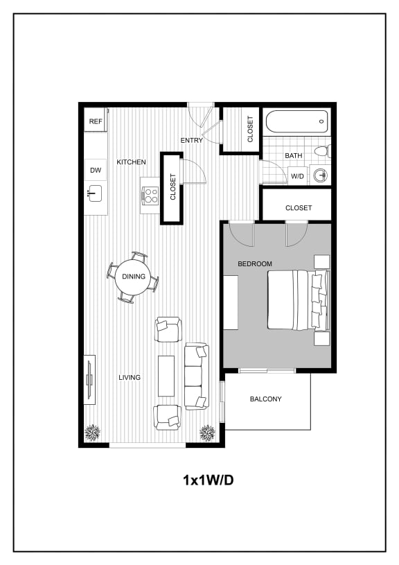 Luxe at Meridian C Floor Plan