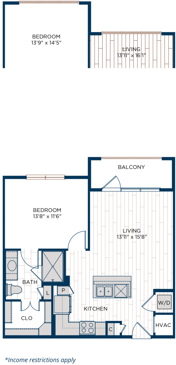 Aura Thirty2 A4 Affordable Unit Floor Plan