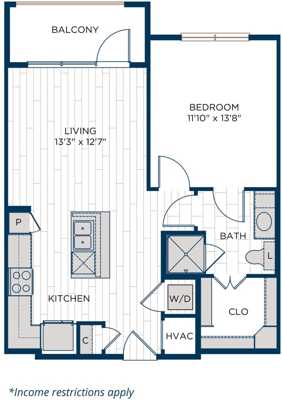 Aura Thirty2 A5 Affordable Unit Floor Plan