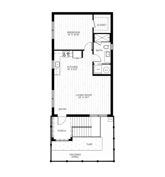 Altair by Soltura in Fort Meyers, Florida Flat 2D Floor Plan