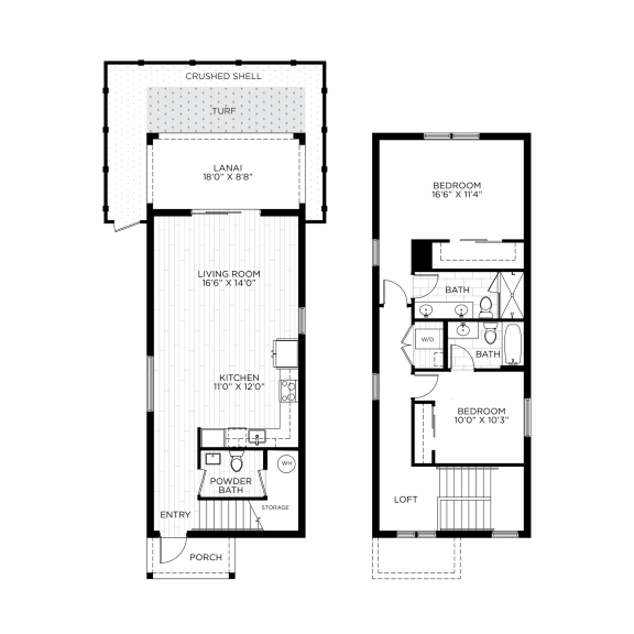 Altair by Soltura Bungalow Floor Plan