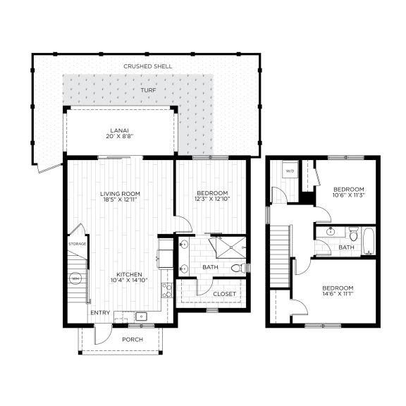 Altair by Soltura Cottage Floor Plan
