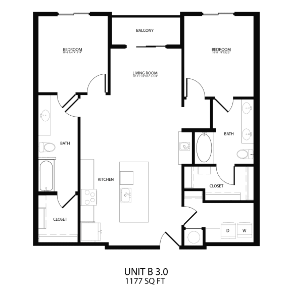 Alton Southern Highlands Apartments in Las Vegas, Nevada B3 Floor Plan