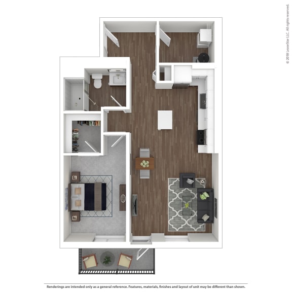Arterra KC A5 3D Floor Plan