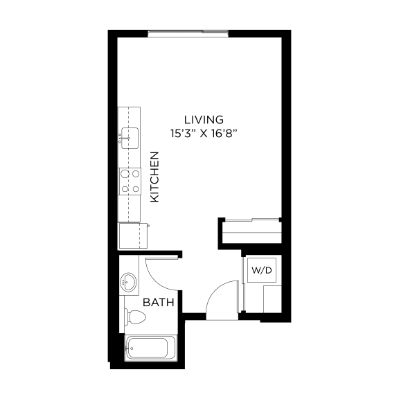 Artix Apartments A1 2D Floor Plan