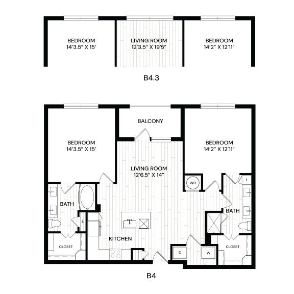 Aura Southgate B4.2 Floor Plan